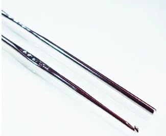 Tulip Premium Crochet Hooks Set Silver No.2 (Size 1.5mm) 10 Pcs