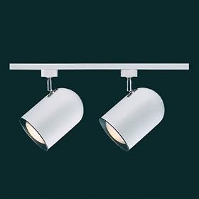 Thomas Lighting TR3028 Twin Track Lighting Kit, White