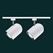 Thomas Lighting TR3028 Twin Track Lighting Kit, White