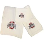 Ohio State 3 Piece Embroidered Towel Set