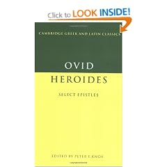 Ovid: Heroides: Select Epistles (Cambridge Greek and Latin Classics)