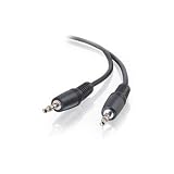Cables To Go - Audio cable - mini-phone stereo 3.5 mm (M) - mini-phone stereo 3.5 mm (M) - 6 ft - sh...