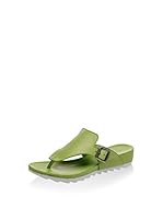 Bueno Sandalias planas (Verde)