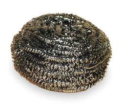 Tough Guy 2NTH9 Stainless Steel Scrubber, PK 6