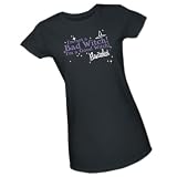 Good Witch -- Bewitched Crop Sleeve Fitted Juniors T-Shirt