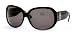 Juicy Couture G S Sunglasses, Shiny Black Frame/ Dark Grey Lenses/ Crystals-Rhinestones
