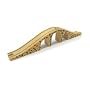 Wooden Train Railway System - Three Arch Bridge (Compatible with leading wooden rail systems) - Wooden Toy
