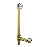 Buy KOHLER K-7163-CP Clearflo 1-1 2-Inch Adjustable Pop-Up Drain For Greek Bath or... by Kohler