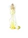 SNOW ANGEL 15 Polyresin Tassel Christmas Doll ~Retired