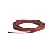 Thomas 1885 Gum Rubber Red Extruded Vacuum Tubing, 5/8" OD x 1/4" ID x 3/16" Wall Thick, 10' Length