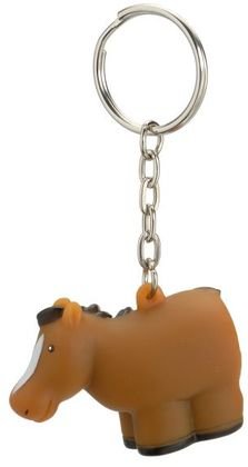 Pooping Horse Keychain