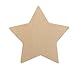 Darice Wood Cutout Star Assorted Styles ,1 to 4 inches each