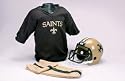 New Orleans Saints Youth NFL Team Helmet and Uniform Set