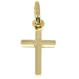 More details of product: 14K Gold Cross Pendant Charm Chain Religious Crucifix