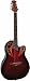 Applause AE148-RRB Super Shallow Deluxe Acoustic-Electric Guitar, Ruby Red Burst