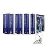 Aurora Products AUA09252 D-Ring View Binders- 1-.50in. Capacity- 11in.x8-.50in.- White Knowing God: Walking through the Book of Books