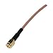 Crystek Corporation CCSMA-MM-RG316DS-24 RF COAX CABLE ASSEMBLY; RG316DS; 50 OHM; STRAIGHT SMA MALE/STRAIGHT SMA MALE; 24 IN.