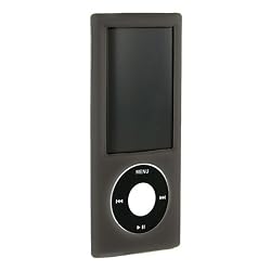 (9 Colors Available) 5 in 1 iPod Nano 5th generation silicone case bundle for 5th Gen accessories skin cover, armband, car charger, home charger, USB cable