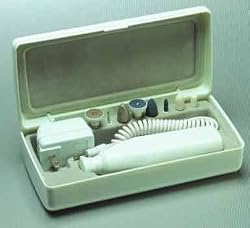 Manicure Pedicure Set Rechargeable Acrylic Caddy