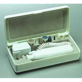 Manicure Pedicure Set Rechargeable Acrylic Caddy