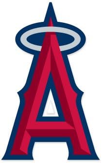 Anaheim Angels MLB Extra Large Sticker (17" x 11") Cornhole Wall Car