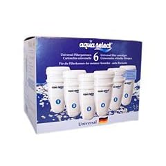 Aqua Select Plus Wasserfilter Patronen Classic, 6er Pack