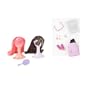 Liv Fashion Doll Accessories Cool with Brunette and Pink Wigs