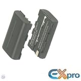 Electronics : Ex-Pro High Power 1300mAh 2 Year Warranty Replacment Lithium Li-on Digital Camera Battery for :- Sony NP-FS11, NPFS11 for DCR-IP55, DCRIP55