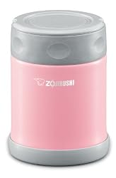 Zojirushi SW-EAE35PA Stainless Steel Food Jar, 11-3/4-Ounce, Pink