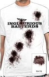 Inglourious Basterds Bullet Holes Men's T-Shirt