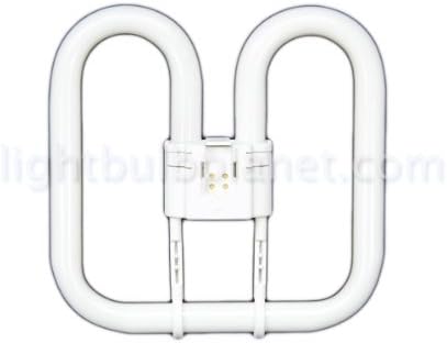 DLU Lighting FLP459V22 - 10 Watt Fluorescent Butterfly Light Bulb, 4-Pin, 4100K