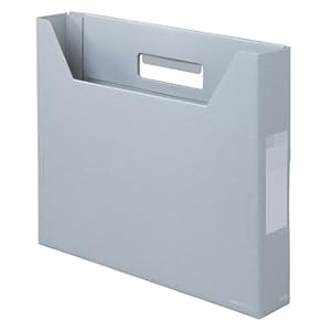 【クリックで詳細表示】Amazon ｜ プラス ボックスファイル デジャヴ FL-022BF スリムサイズ シルバーグレイ 87-617 ｜ 文房具・オフィス用品