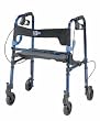 Drive Medical 10230 Cever Lite Walker with Seat and Loop Locks