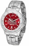 Arkansas State Red Wolves Competitor AnoChrome Men's Watch with Steel Band