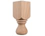 Cabinet or Furniture Leg Cherry 7"