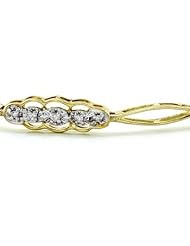 10k YELLOW GOLD WOMENS BRACELET LB-1171 DIAMOND 0.25CT TW