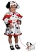 Dalmatian Dress Child Halloween Costume Size 4-6 SmallDU9