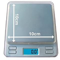 Digitalwaage TP-200 Feinwaage die in 0,01 g Schritten pr�zise bis 200g wiegt, Taschenwaage, Feinwaage, Goldwaage mit extra-gro�er Wiegefl�che