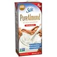 BUY : Silk Pure Almond Original, 32-Ounce Aseptic Cartons (Pack of 6) ( Value Bulk Multi-pack)