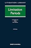 Limitation periods : first supplement to the sixth edition