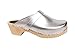 Lotta From Stockholm Swedish Clogs : Classic Clog in Silver