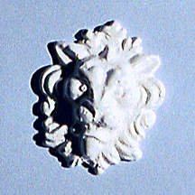 Lion Applique Dollhouse Miniature Embellishment