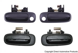 Set of 4 Exterior 1998-2002 Toyota Corolla Door Handles