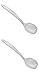 11 White Melamine Basting Spoon (2-Pack)