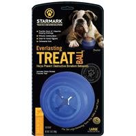 Detail image EVERLASTING TREAT BALL, Color: BLUE; Size: LARGE (Catalog Category: Dog:TOYS)