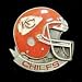 NFL Team Helmet Pin - Kansas City Chiefs