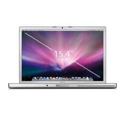 Apple Macbook Pro, MB133LL/A-2.4GHz Intel Core 2 Duo, 2GB DDR2 ,200GB SATA HD , SuperDrive (DVD�R DL/DVD�RW/CD-RW), AirPort Extreme Wi-Fi wireless networking (based on IEEE 802.11n draft specification); IEEE 802.11a/b/g compatible,Bluetooth 2.1 + EDR, 10/100/1000BASE-T Gigabit Ethernet , NVIDIA GeForce 8600M GT , 15" Widescreen Display, Built-in iSight camera, DVI, VGA, Mac OS X v10.5 Leopard