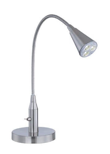 Lite Source LS-21566PS LED Desk Lamp, Polished Steel