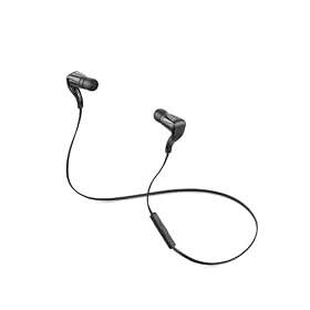 Plantronics BackBeat Go Bluetooth Wireless Stereo Headset for Mobile, Music and Media - US Warranty - Black by 