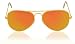 CAMERII Glossy orange Aviator Sunglasses (SA66) RS.459.00